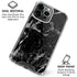 Crushed Black iPhone 16 Pro Clear Case
